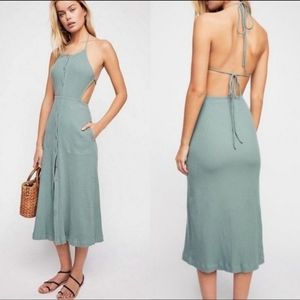 Free People Margaret Midi Dress